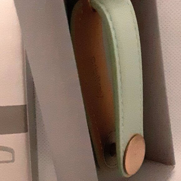 Mint Green Orbitkey Genuine Leather Key Holder Organizes Your Keys - Picture 9 of 12